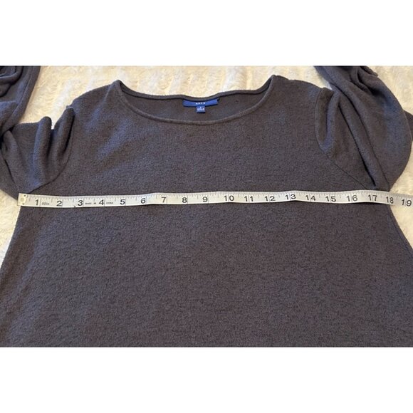 APT. 9 Mini Shift Dress Charcoal Gray Rayon Polyester Blend Women's Size SMALL - Picture 7 of 16